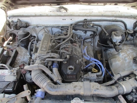 1991 TOYOTA TRUCK WHITE STD CAB 2.4L MT 2WD Z16345